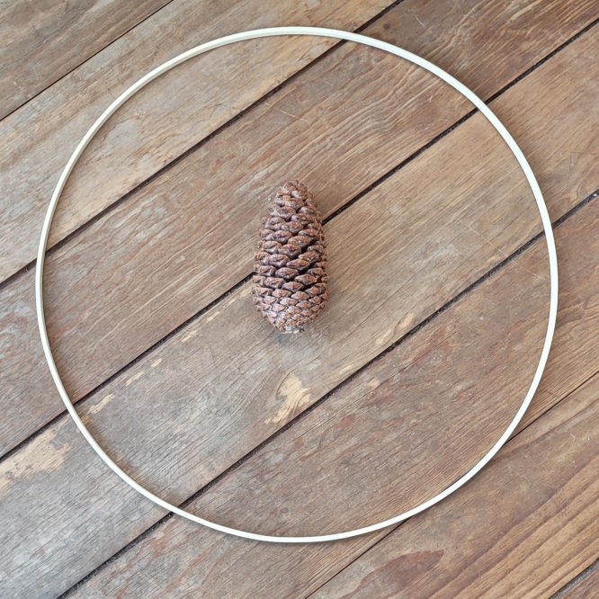 40cm Holzringe