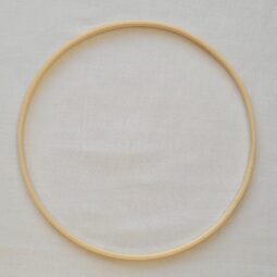 Bambus Ringe Holzringe zum Basteln Blumengestecke (3-Pack, 25cm)