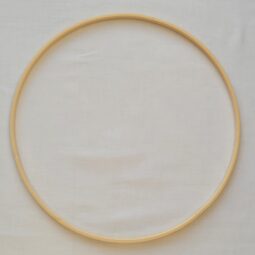 Bambus Ringe Holzringe zum Basteln Blumengestecke (Einzel, 40cm)